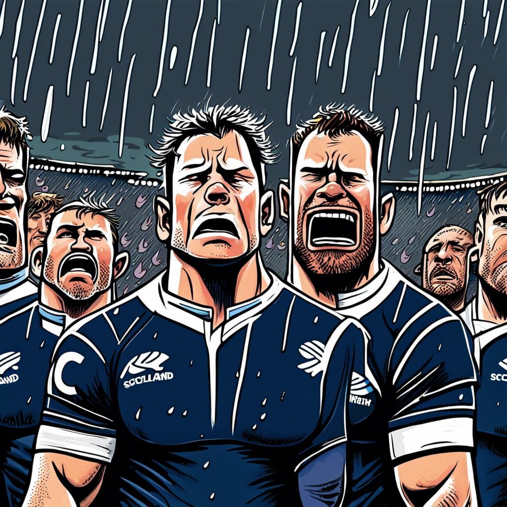 Scotland Rugby Team: Comic Book Anthem