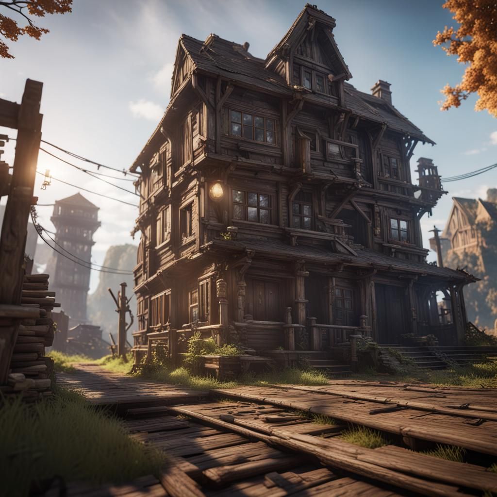 Person on Billboard in 3D Game Style