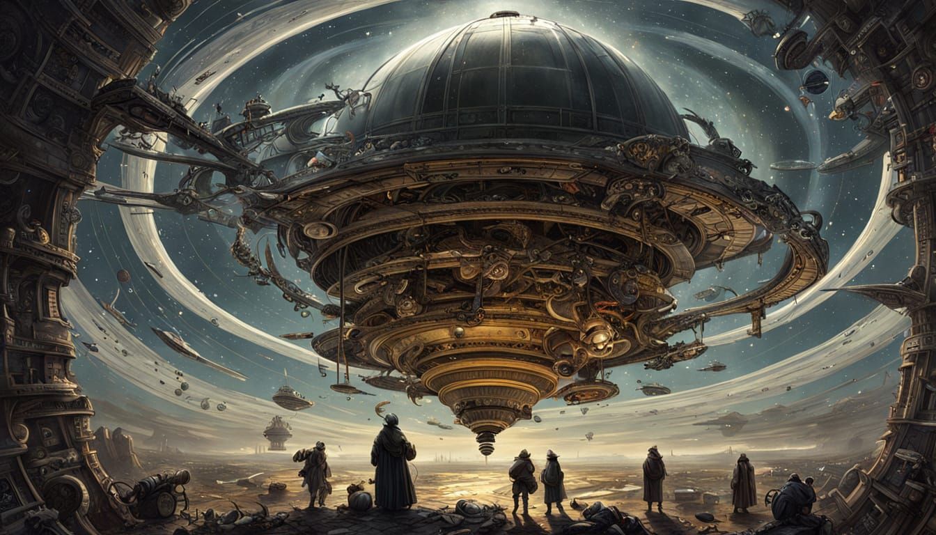 Saturn Devouring Its Satellites: A Steampunk Horror