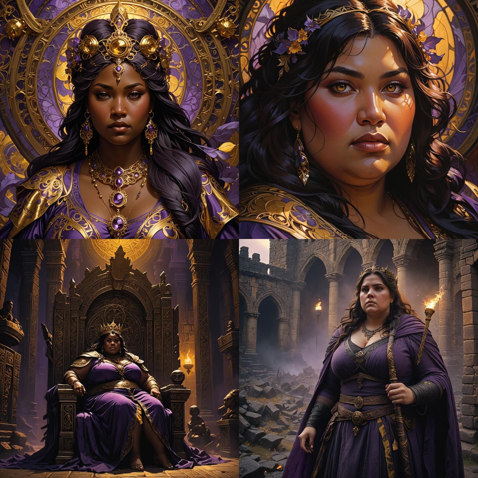 Dark Fantasy Woman Portrait in Unreal Engine