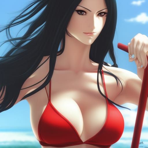 High Resolution Anime Artwork of Beautiful Nico Robin