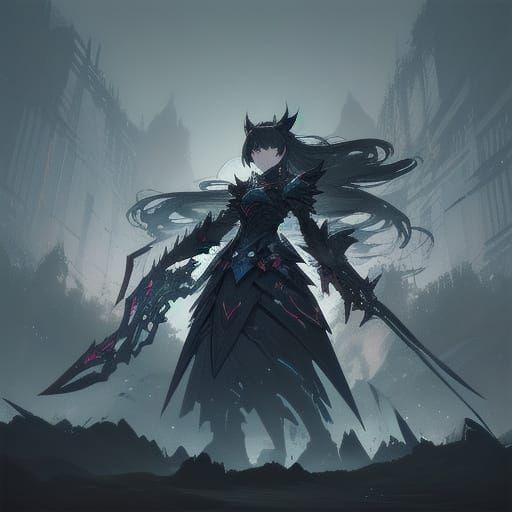 Surreal Cyberpunk Warrior Unveiled in Stunning 8K Concept Ar...