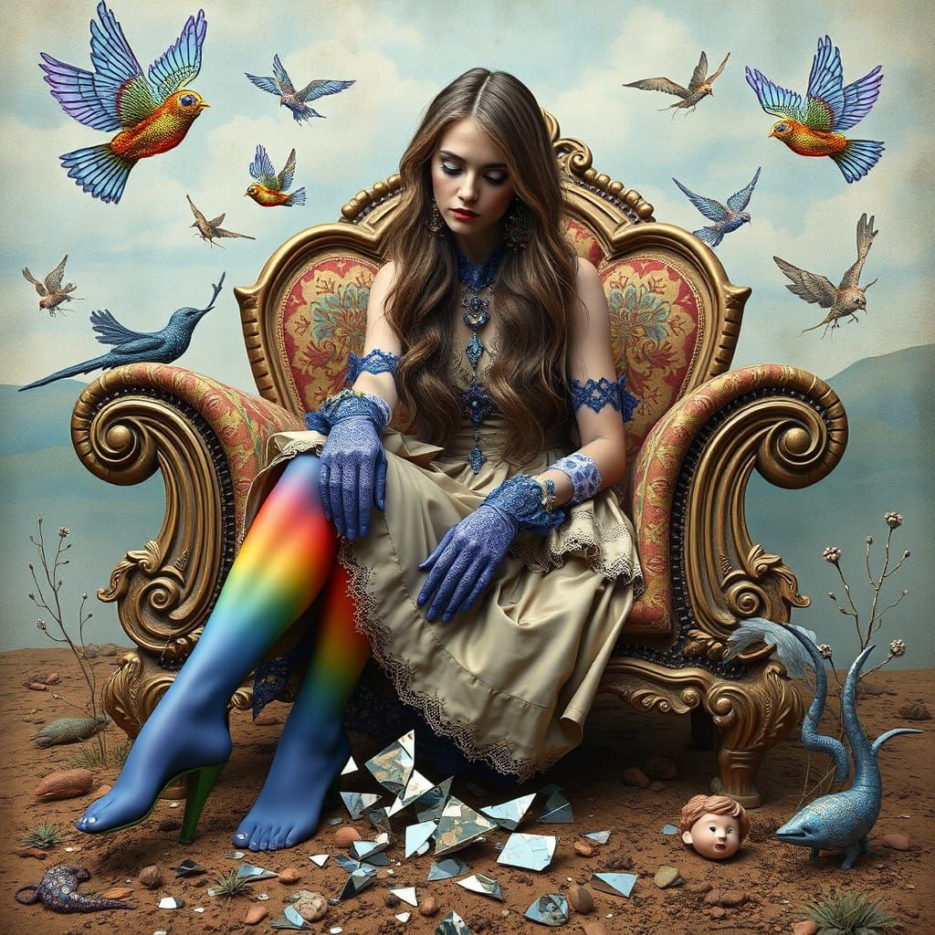 Mystical Woman Embarks on Journey of Self-Discovery in Whims...