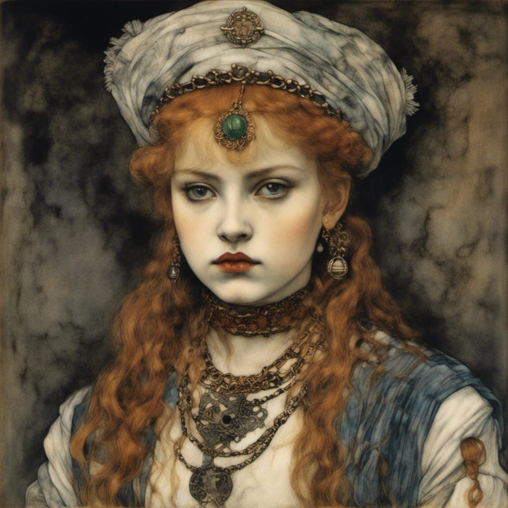 Smudged Cranach, from the past I