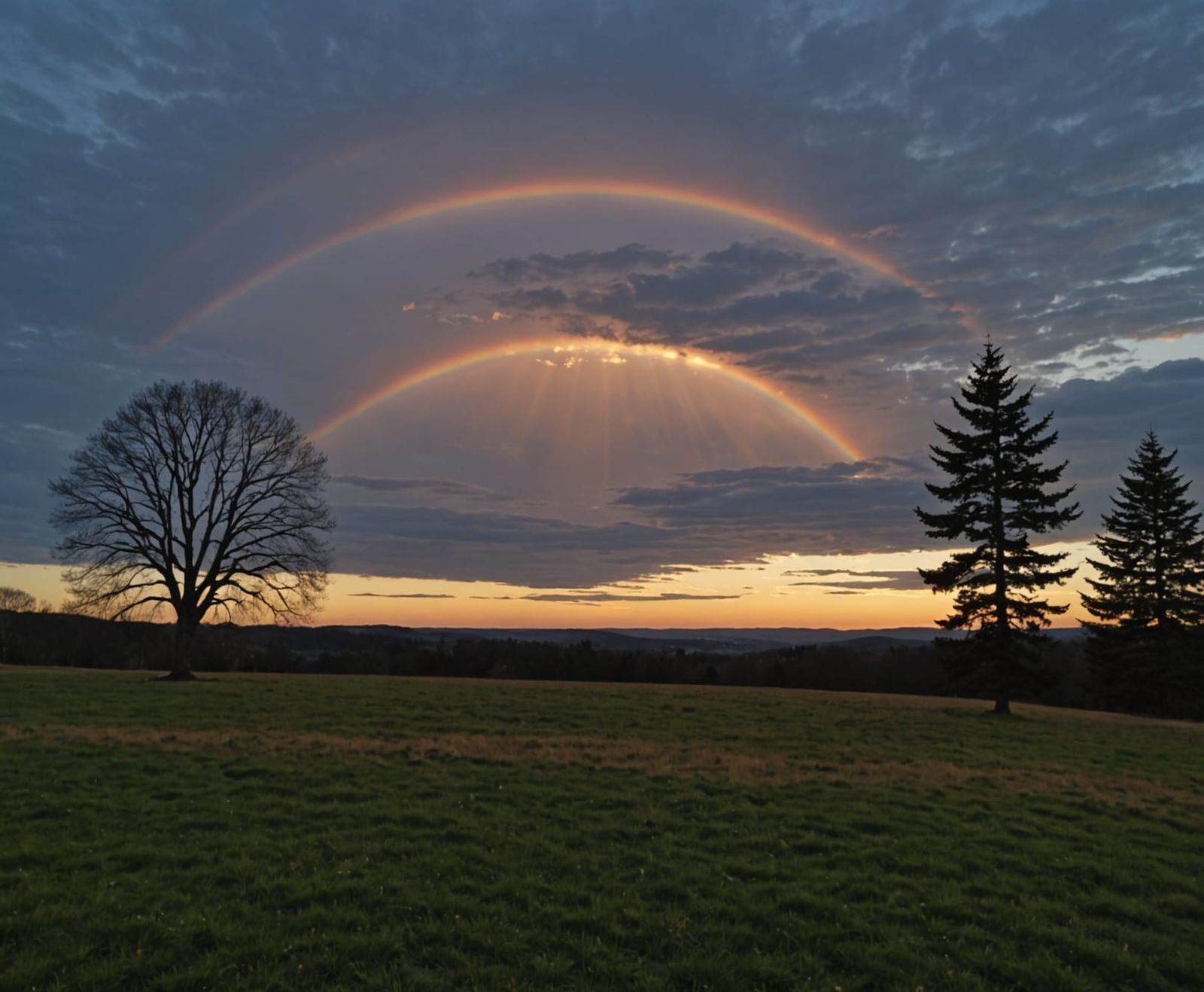 Anticrepuscular Rays Emerge from Clouds