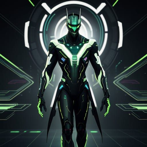 Digital Cyborg Emerges from Glitching Code