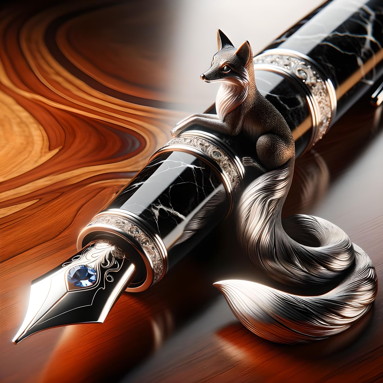 An artefact for Ezy { with pen holder :) } - 2 of 2