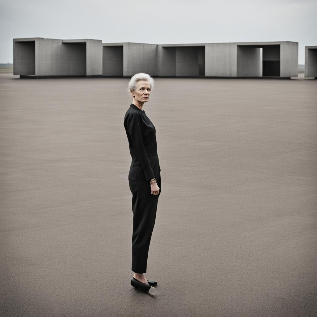 Sandra Borch Inspired Digital Portrait