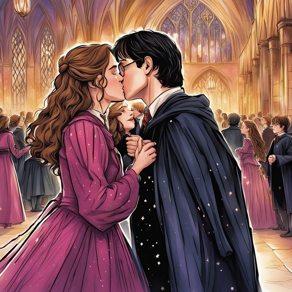 Kiss at the Yule Ball: A Magical Moment