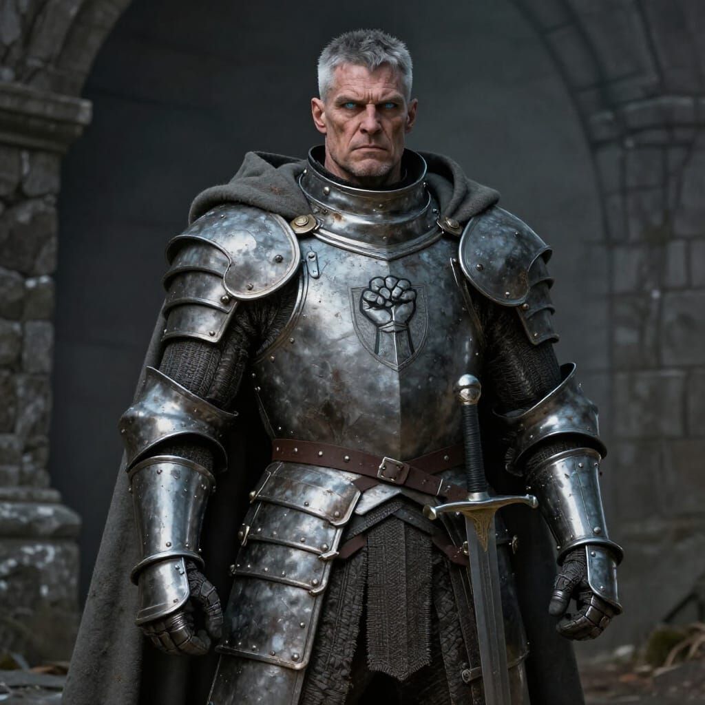 Earl of Iron Richard in Dark Fantasy Concept Art