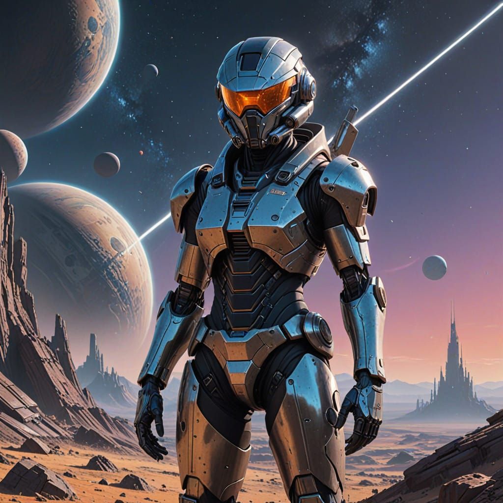 Cyber Warrior Ascends Planetary Edge