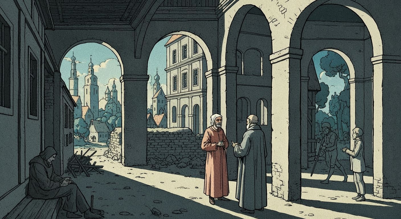 Martyrdom of Saint Agatha in Belgium as Graphic Novel Art