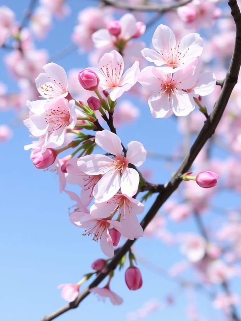 Delicate Blossom Image Generated by AI