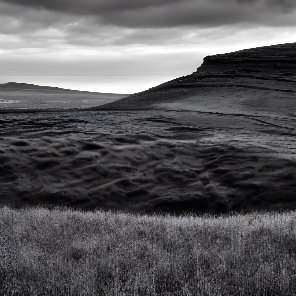 Moody Sligo Landscape in Hyperrealistic HDR
