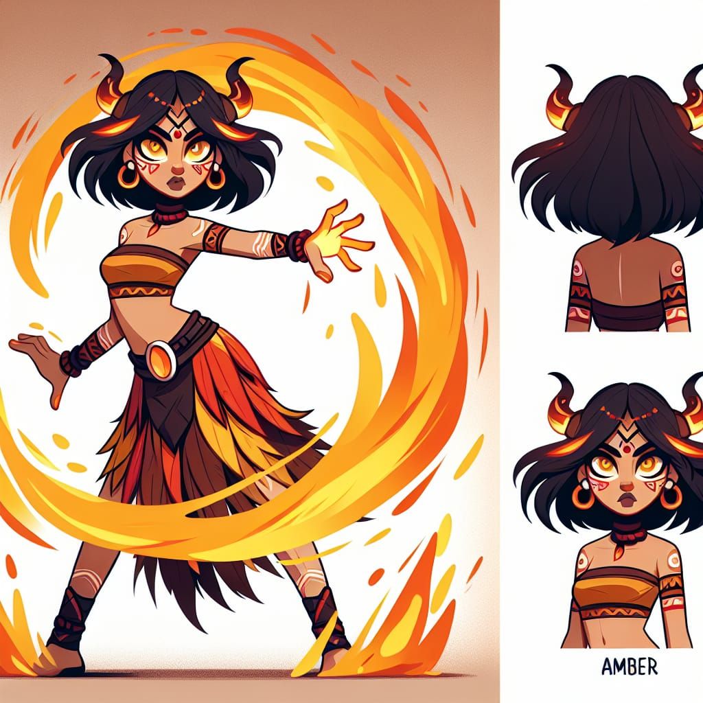 Firebender Amber