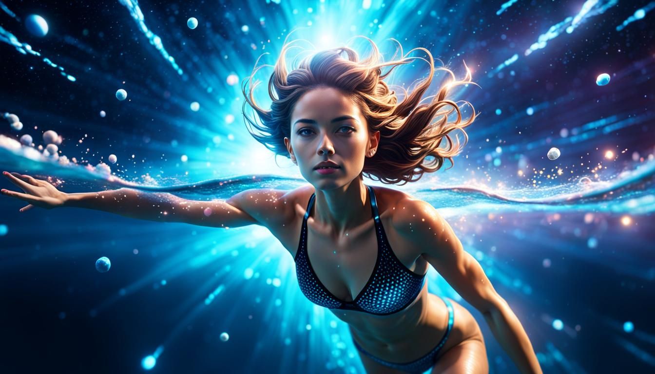 Quark-Gluon Plasma Woman in Hadron Gas