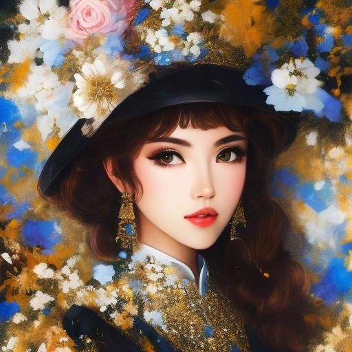 Anime Girl Digital Art