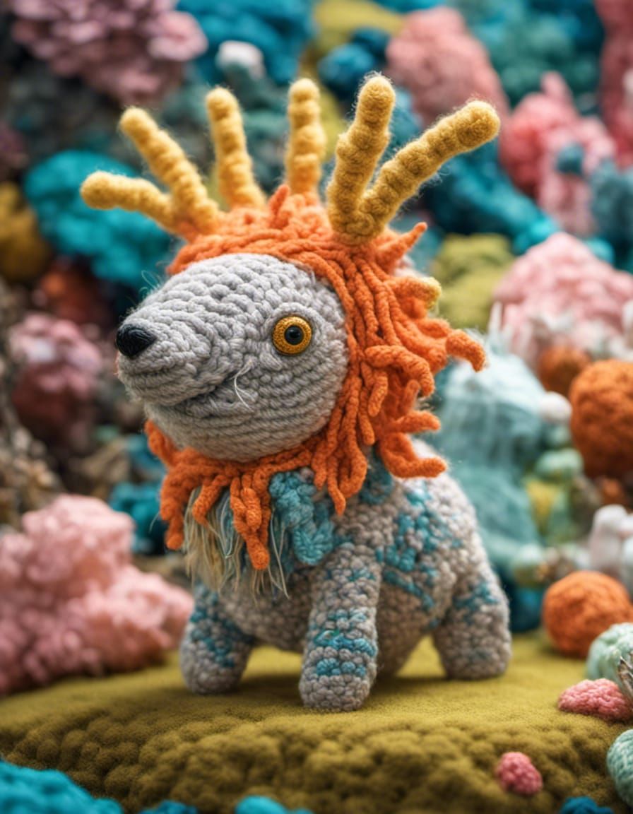 Crocheted Stuffed Animal