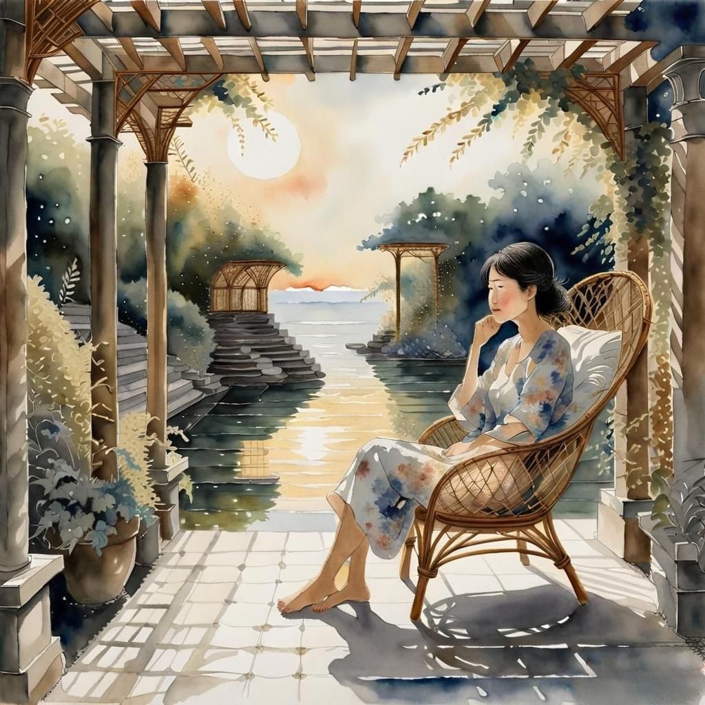 AI Interpretation of a Blank Image Prompt