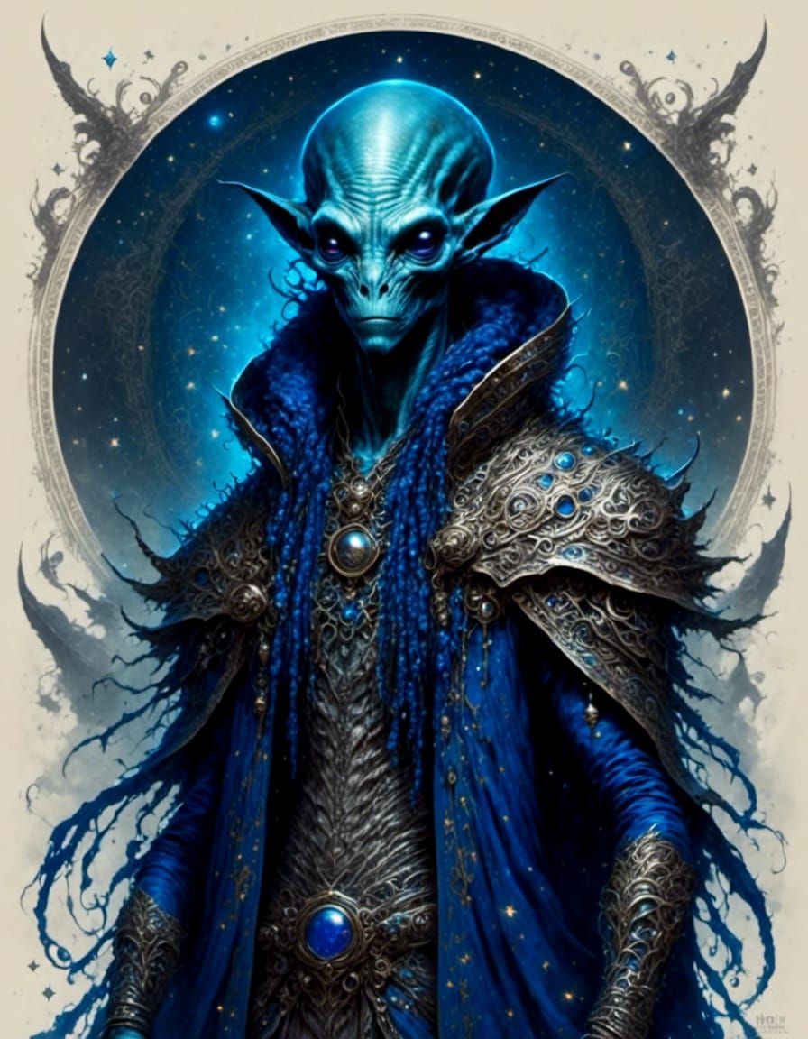 Azure Royal Alien