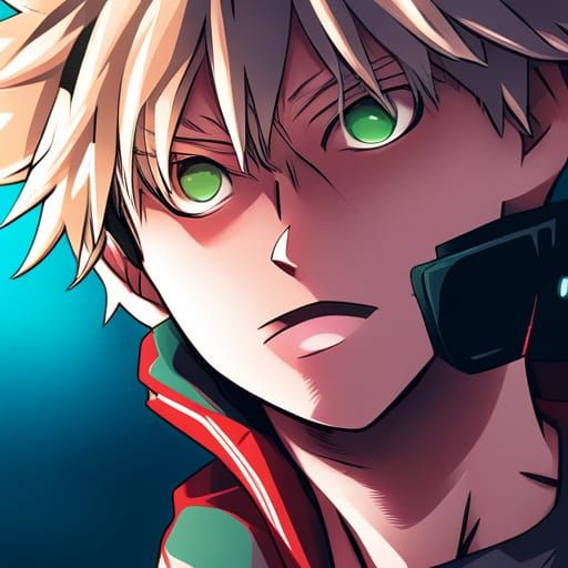 Katsuki Bakugo Anime Key Visual