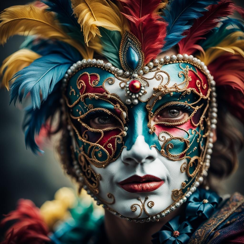 Masks ( Venetian carnival mask )