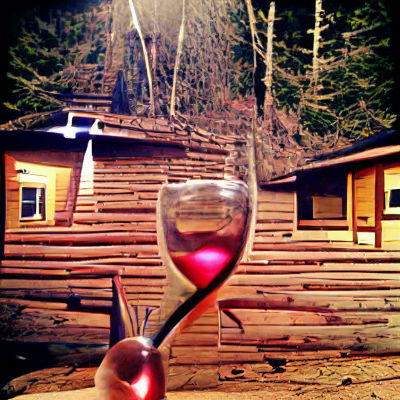 Relaxing Cabin Getaway with Wine