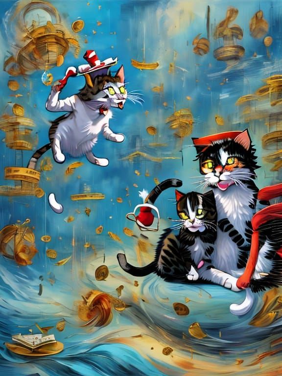 Seussical Cats Celebrate Graduation Commencement