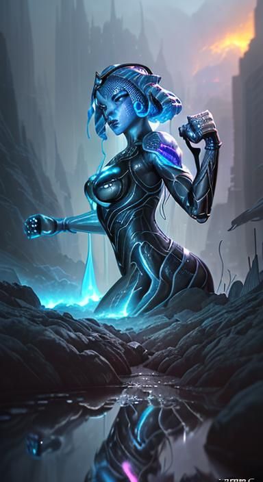 Ahsoka as the Fantastic Four: Sci-Fi Fantasy
