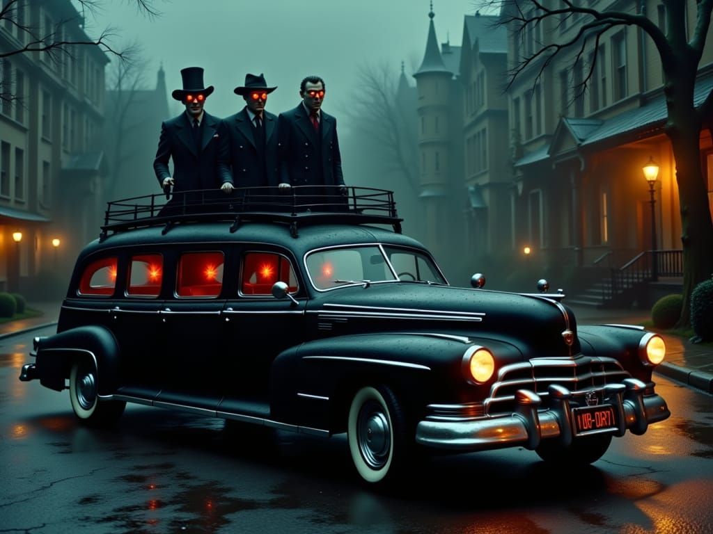 the local Undertakers car