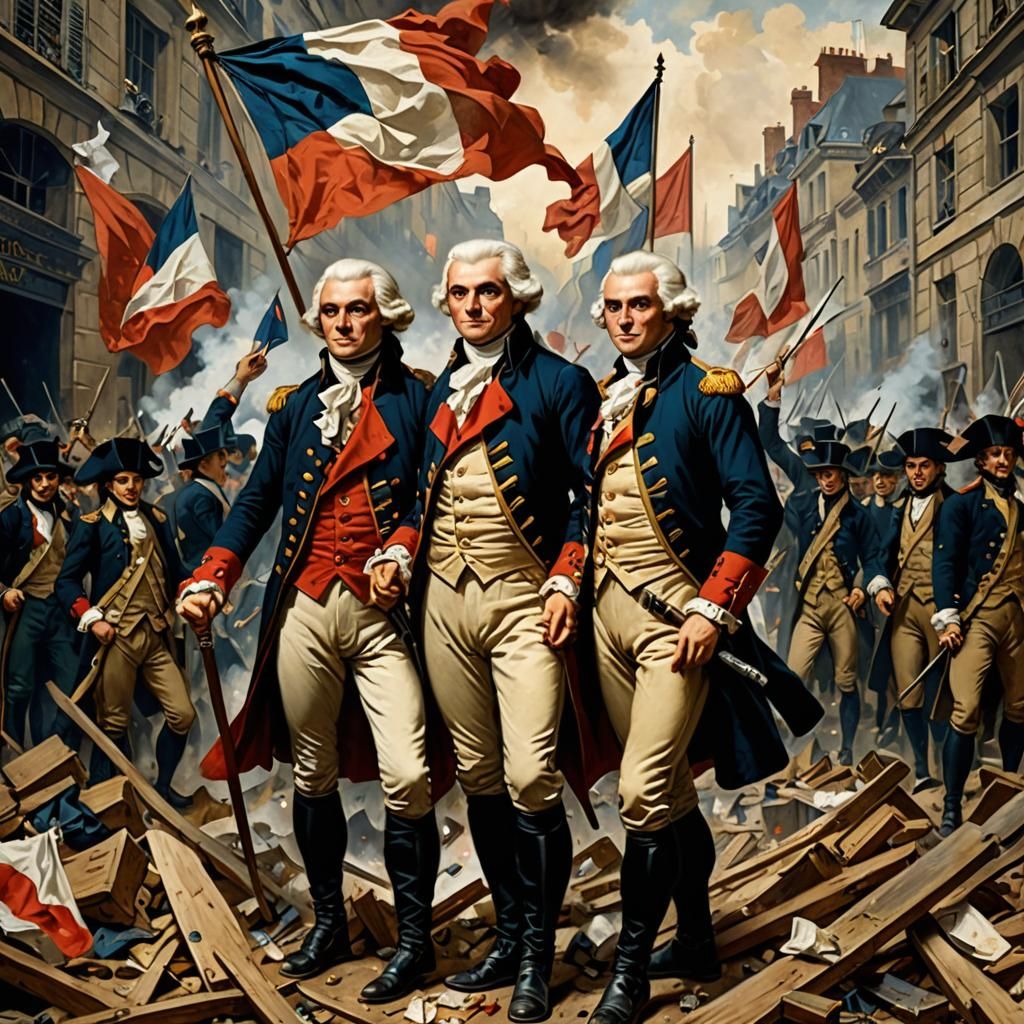 French Revolution: Danton, Robespierre in Epic Scene