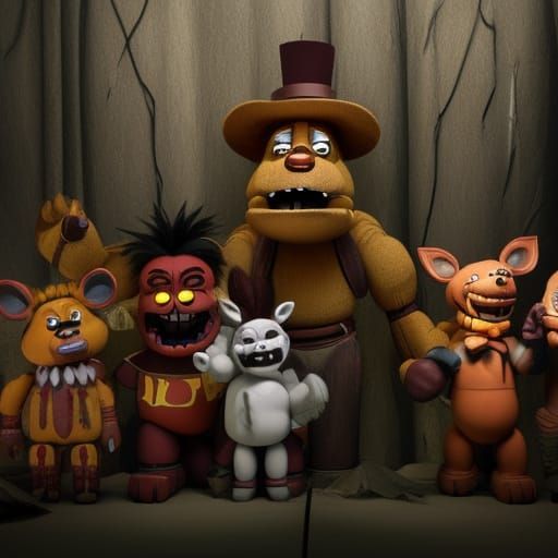 FNAF Inspired Digital Matte Painting