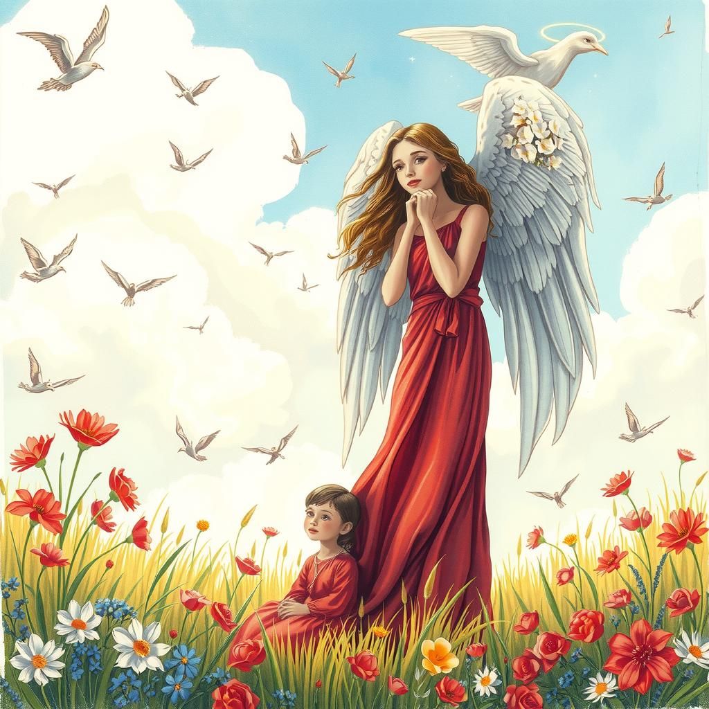 Gothic Calligraphy of ABBA's I Have a Dream