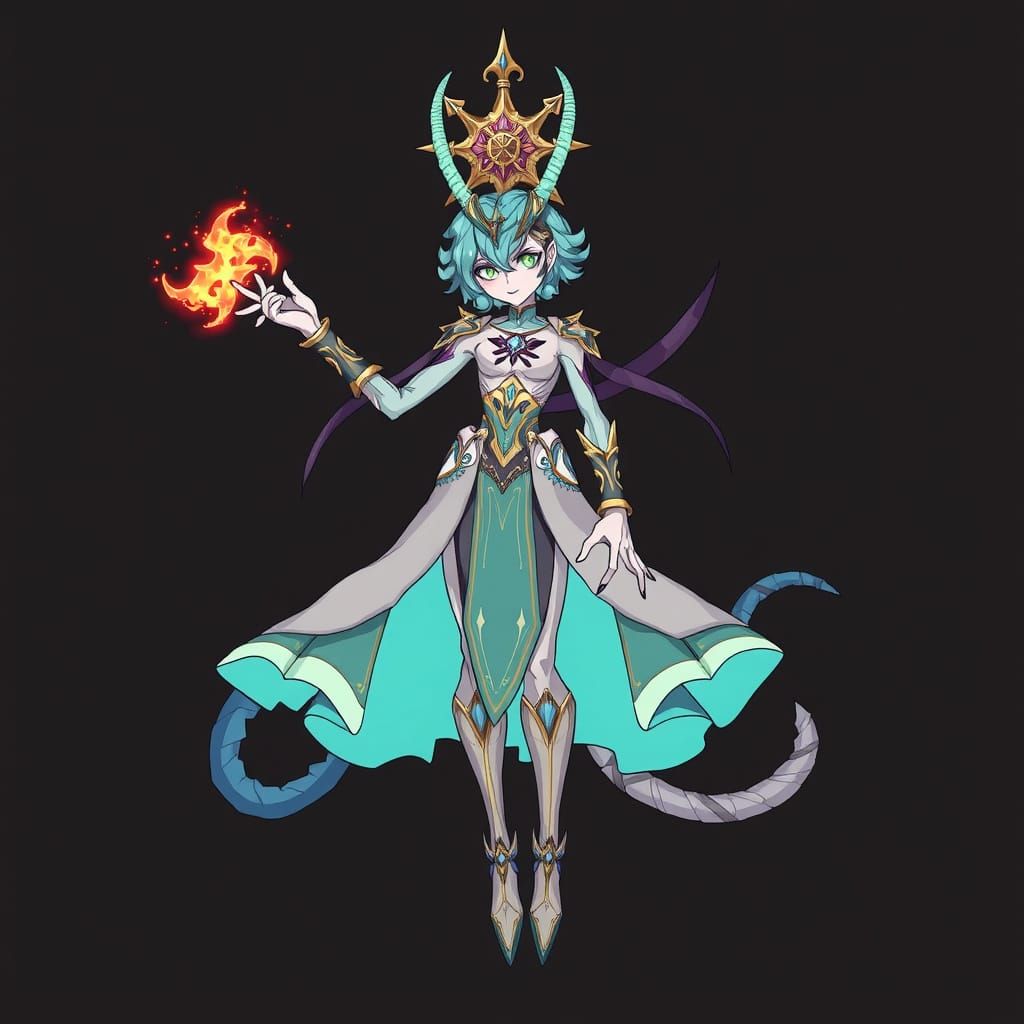 Sassy Sycoraxion Character Design