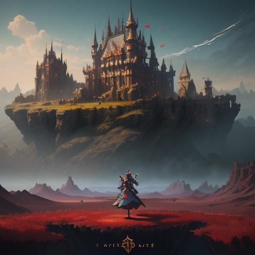 Four Aces and a Queen in Fantasy Art