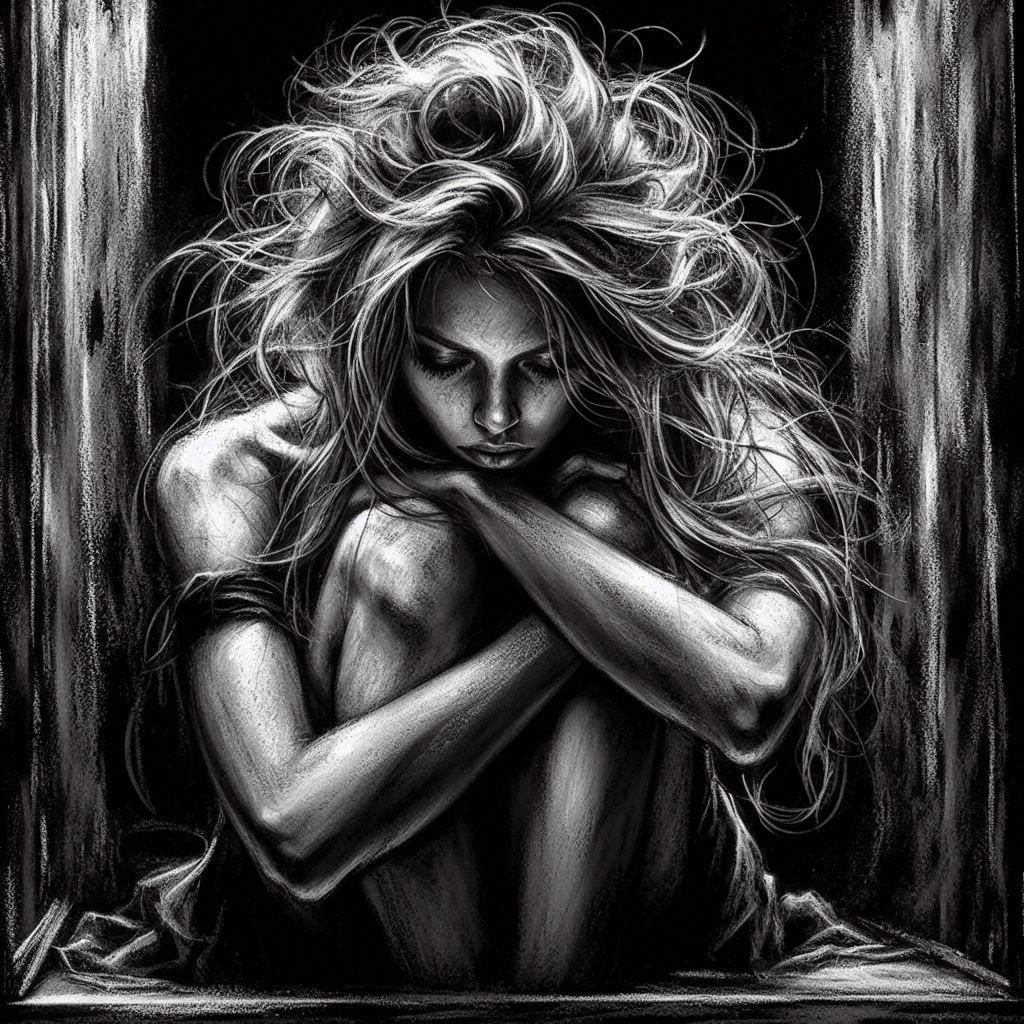 Simple Charcoal Drawing