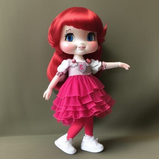 Strawberry Shortcake Character Illustration