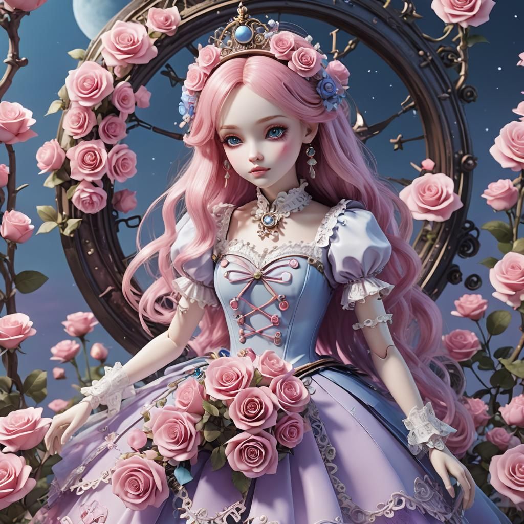 Mechanical Doll in Kawaii Wonderland, Unreal Engine