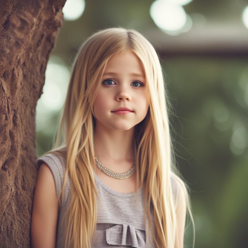 Striking Portrait of a Tall Woman in Natural Light