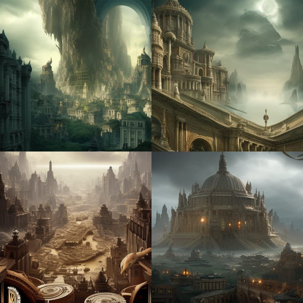 Dramatic Digital Painting: Eyes Everywhere