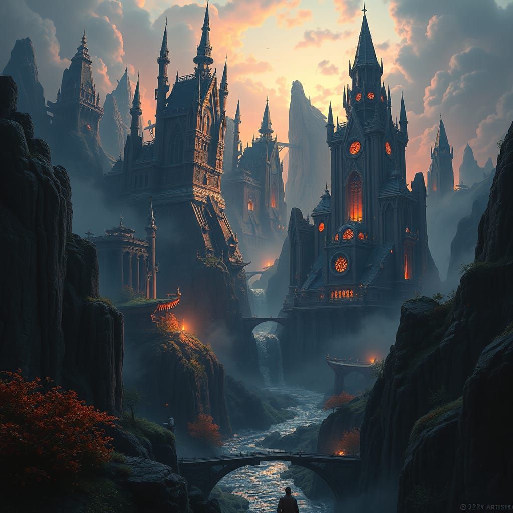 Ethereal Fantasy Realm Unfolds