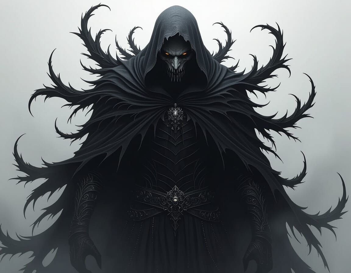 Malevolent Shadow Figure Embodies Cruelty in 3D Nightmare St...