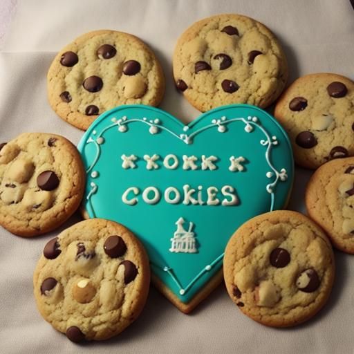 A Delightful Stack of Crunchy Cookies