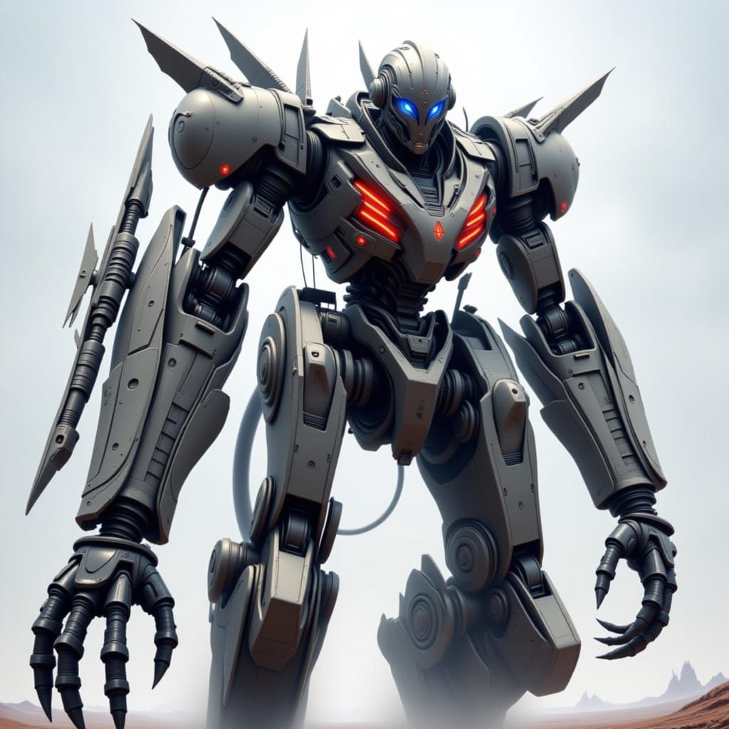 Flux Robot Dog in Futuristic Design