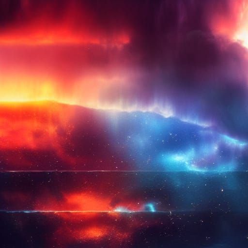 Nebula Ocean: Epic Cinematic Space Art