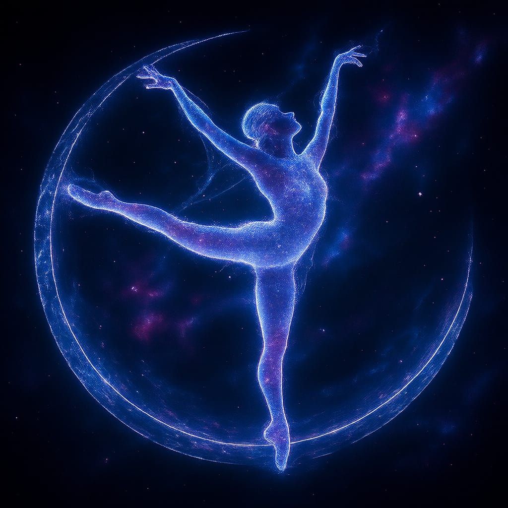 Ethereal Starlight Dancer on Shattered Moon