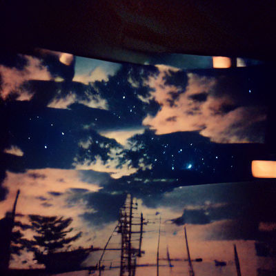 Calm Night Sky Film Photography