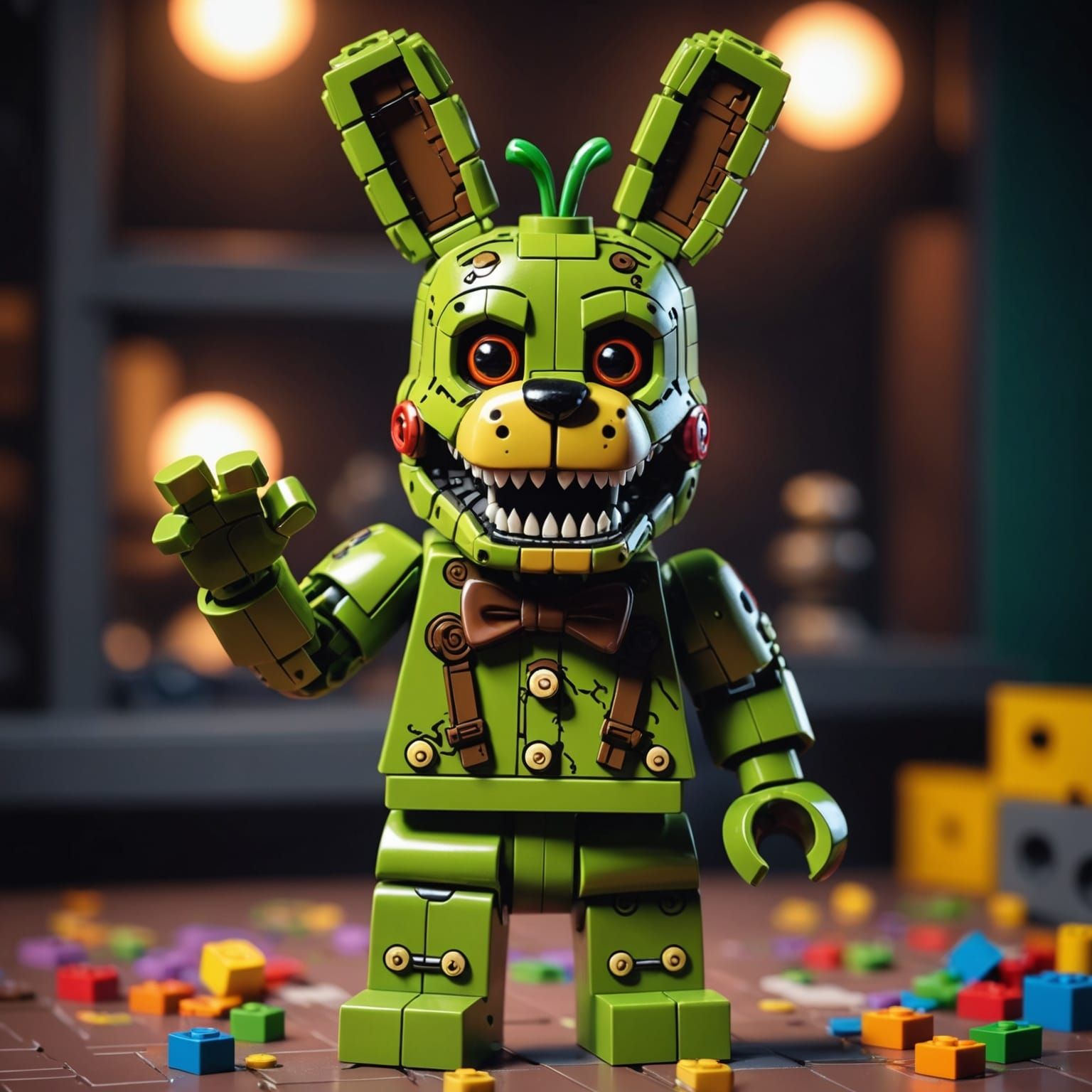 Springtrap Lego Figure