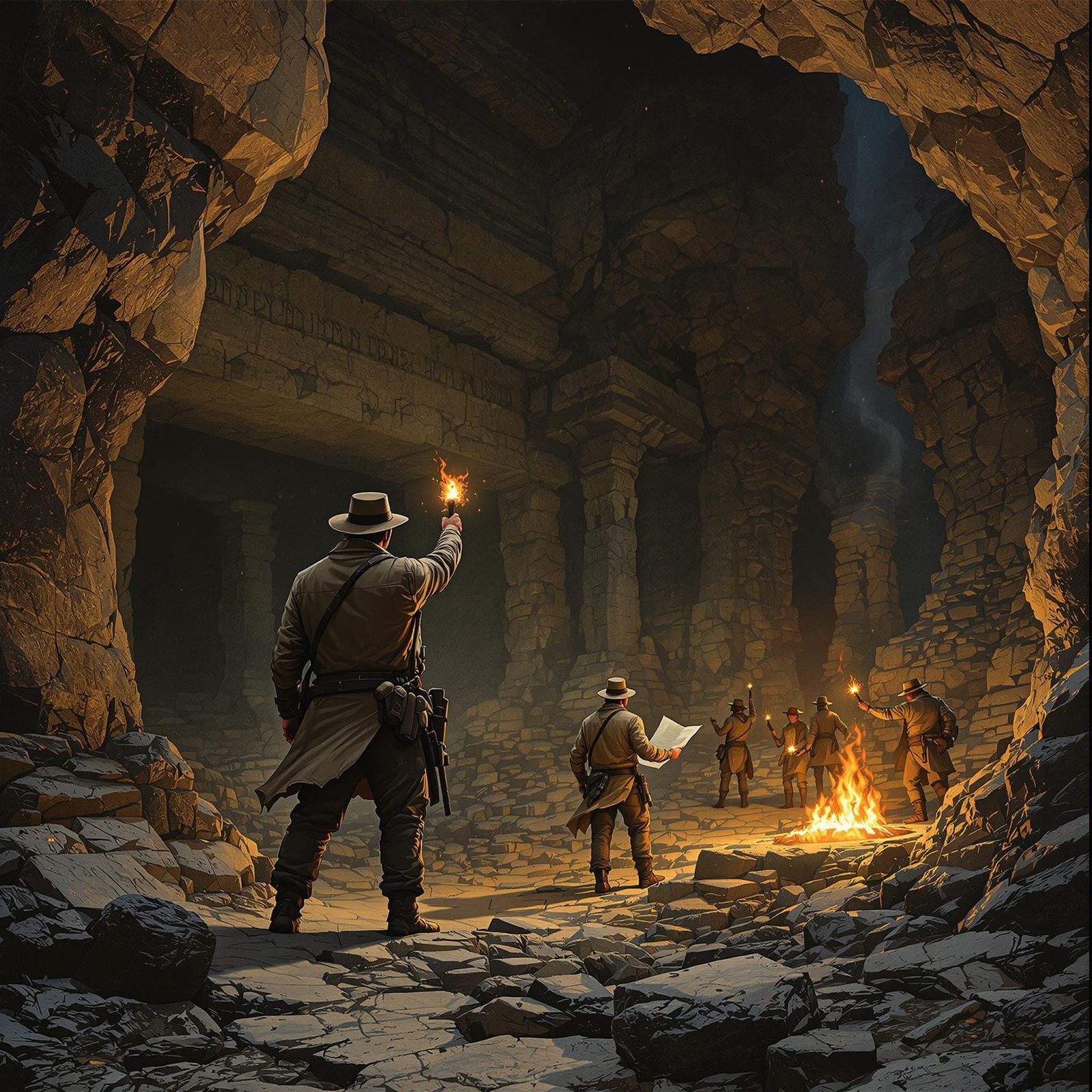 Explorers Discover Lost Temple in Mysterious Cave