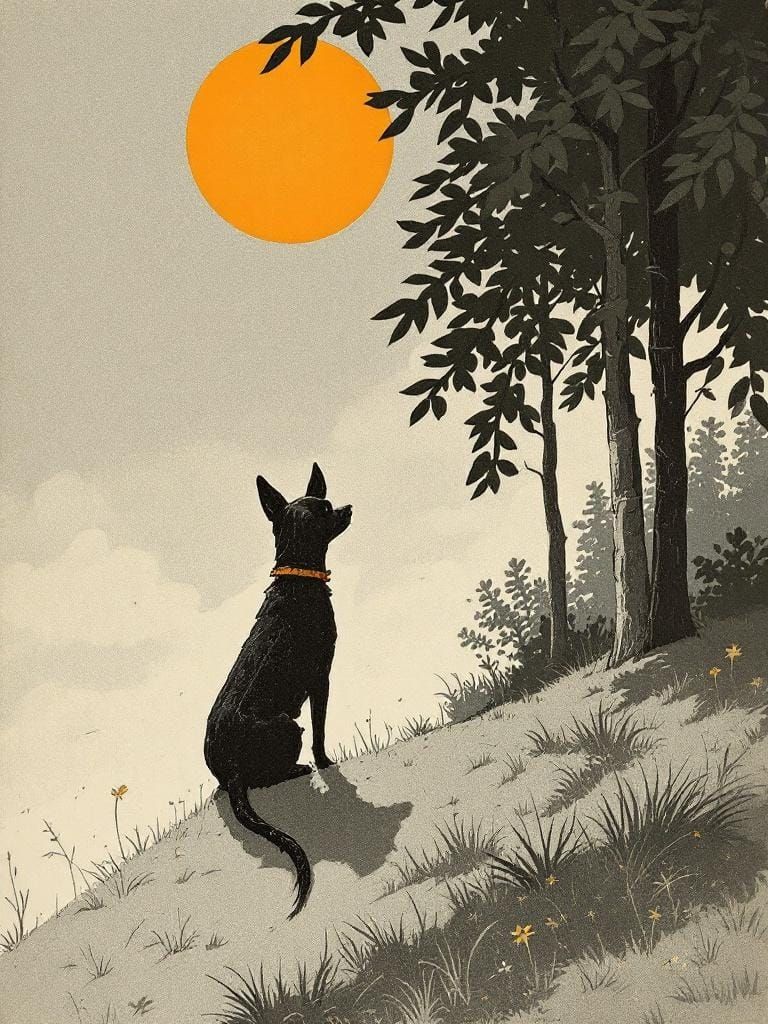 Old Dog in Sun: Doré and Blair Fusion